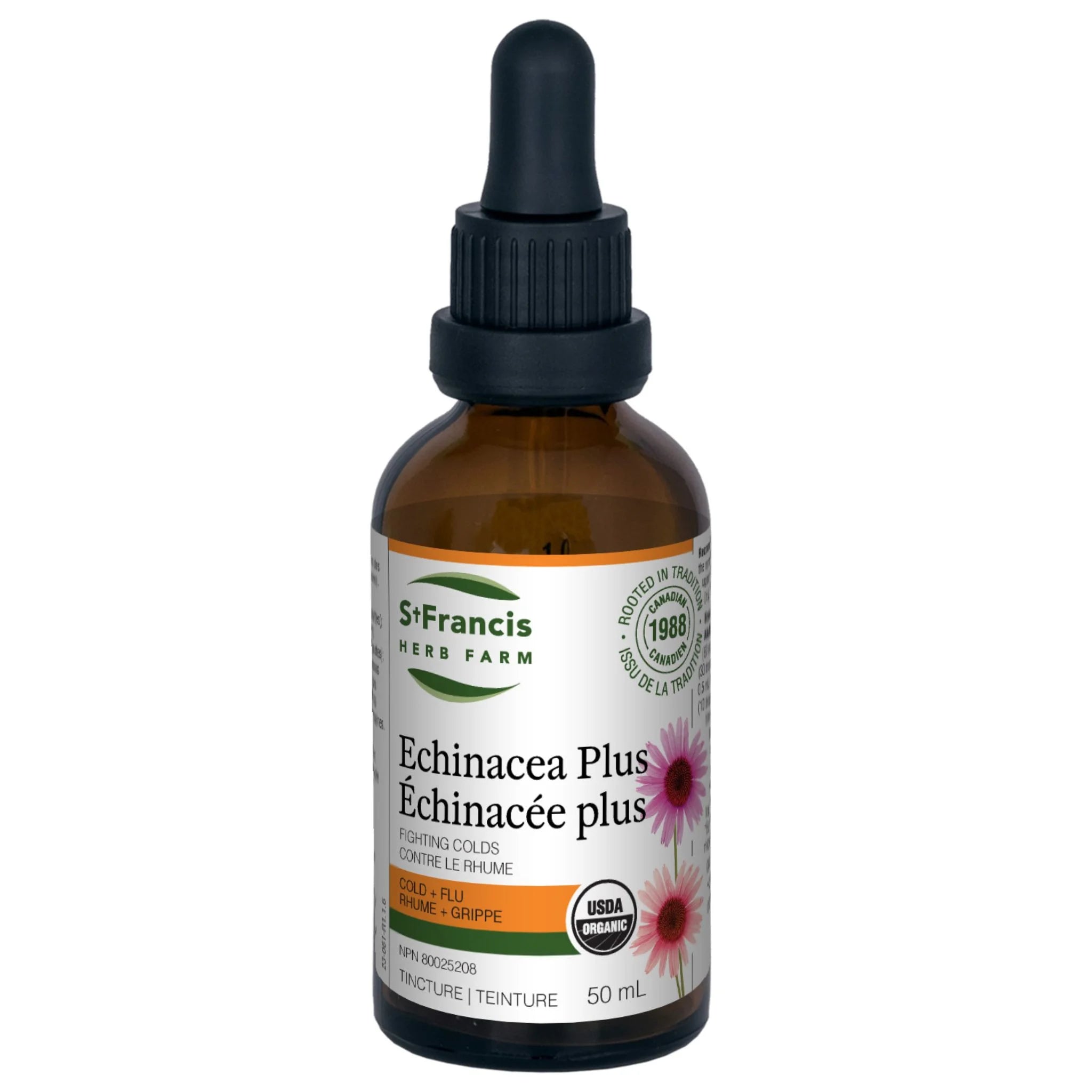 St. Francis Herb Echinacea Plus 50ml - Nature's Source Inc