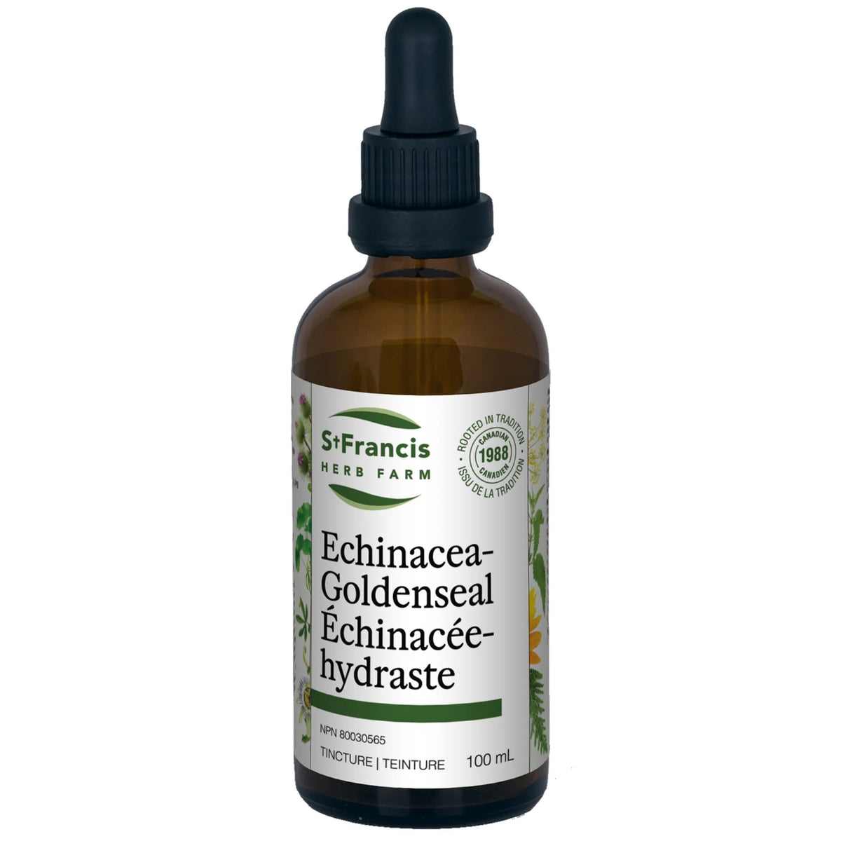 St. Francis Herb Echinacea Goldenseal 100ml - Nature's Source Inc