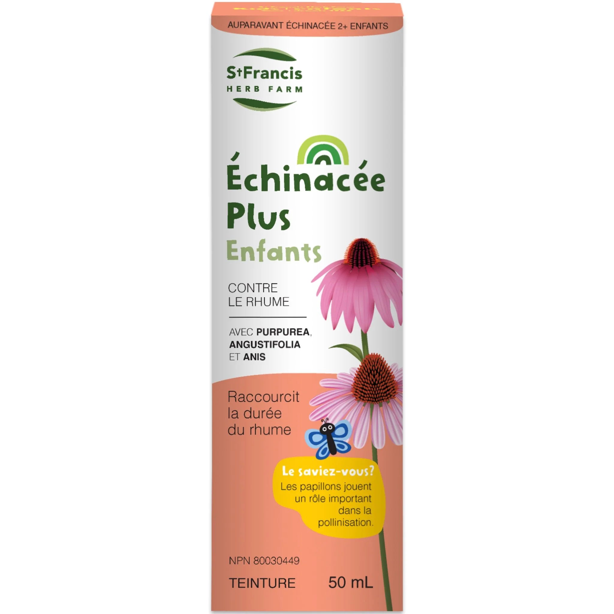 St. Francis Herb Farm Echinacea Plus Kids 50ml - Nature's Source Inc
