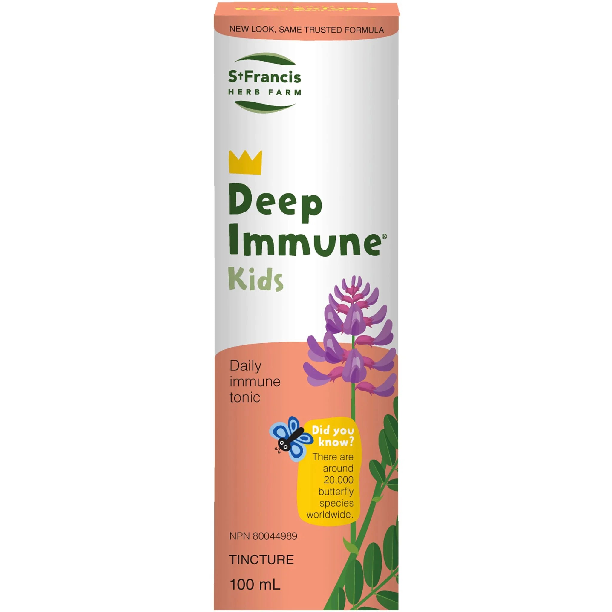 St. Francis Herb Farm Deep Immune Kids 100ml - Nature's Source Inc