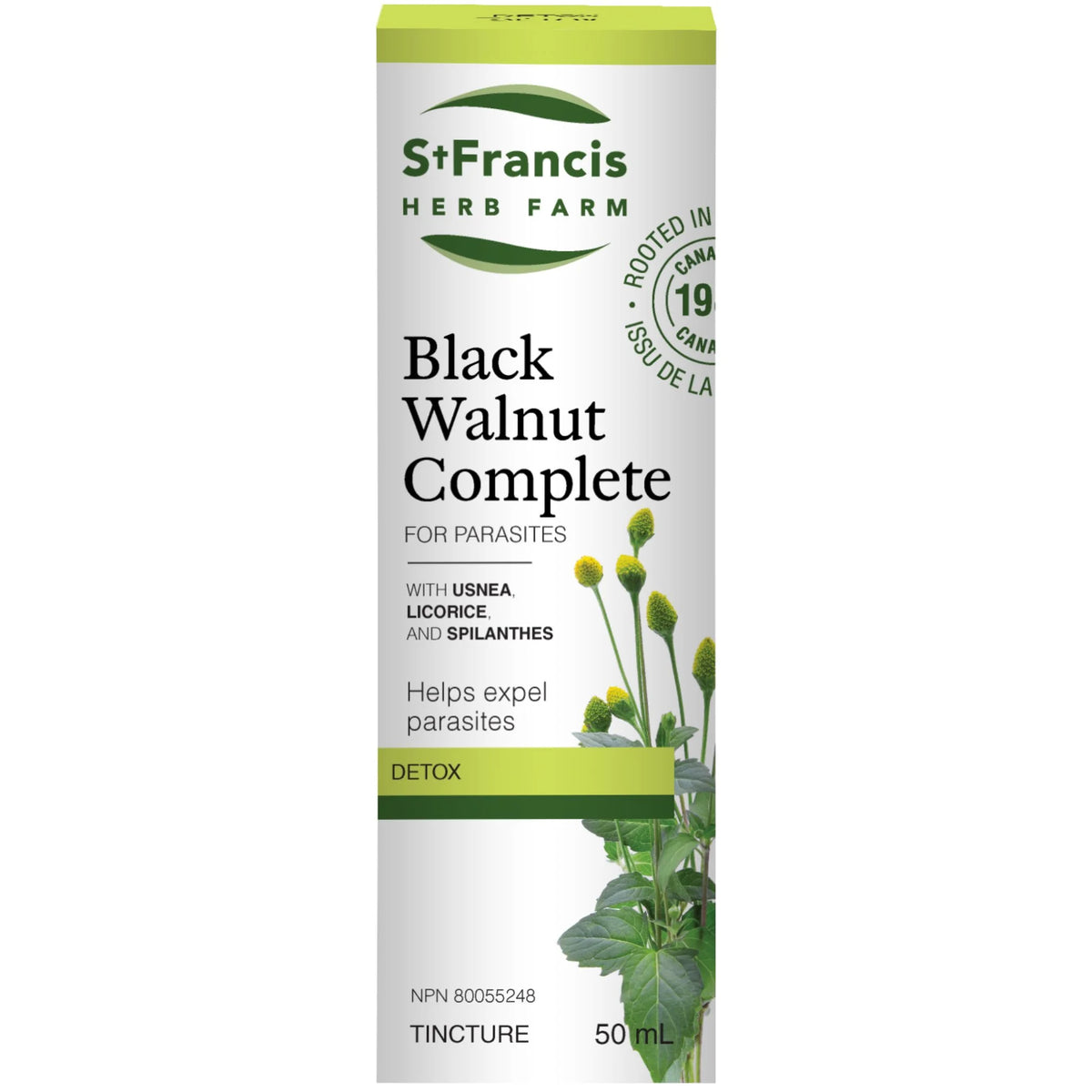 St. Francis Herb Black Walnut Complete 50ml - Nature's Source Inc