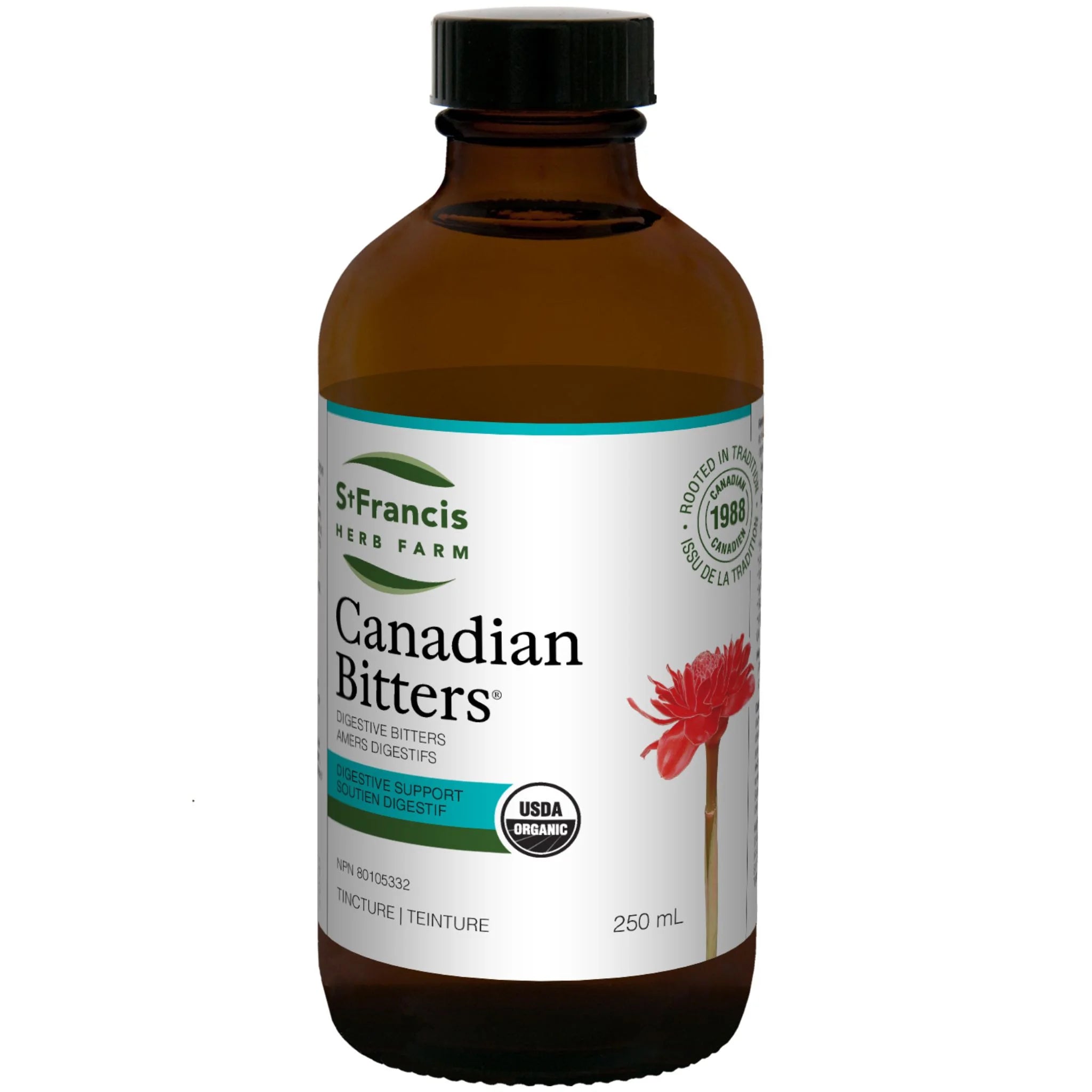 St. Francis Herb Canadian Bitters 250ml - Nature's Source Inc