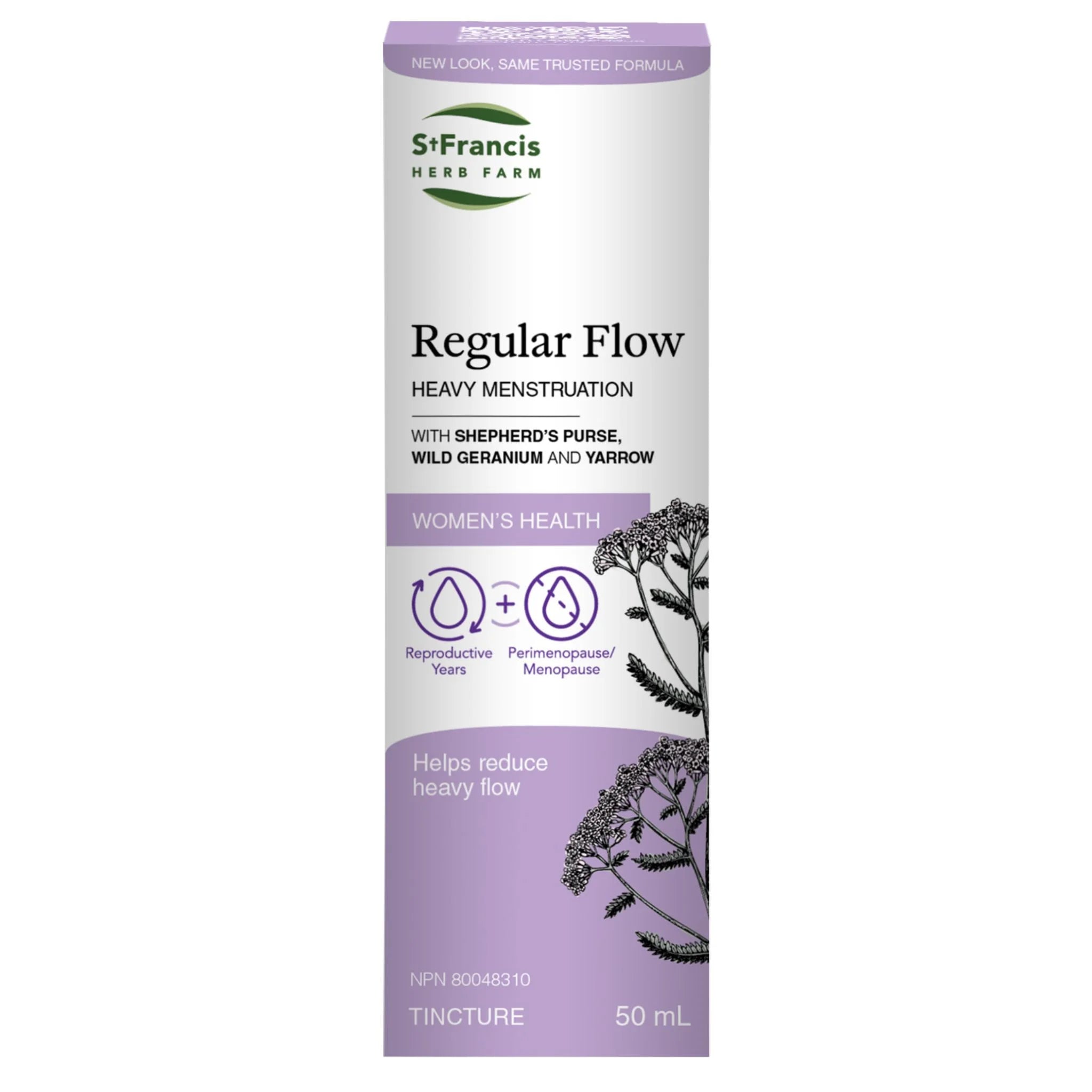 St. Francis Herb Regular Flow 50ml - Nature's Source Inc