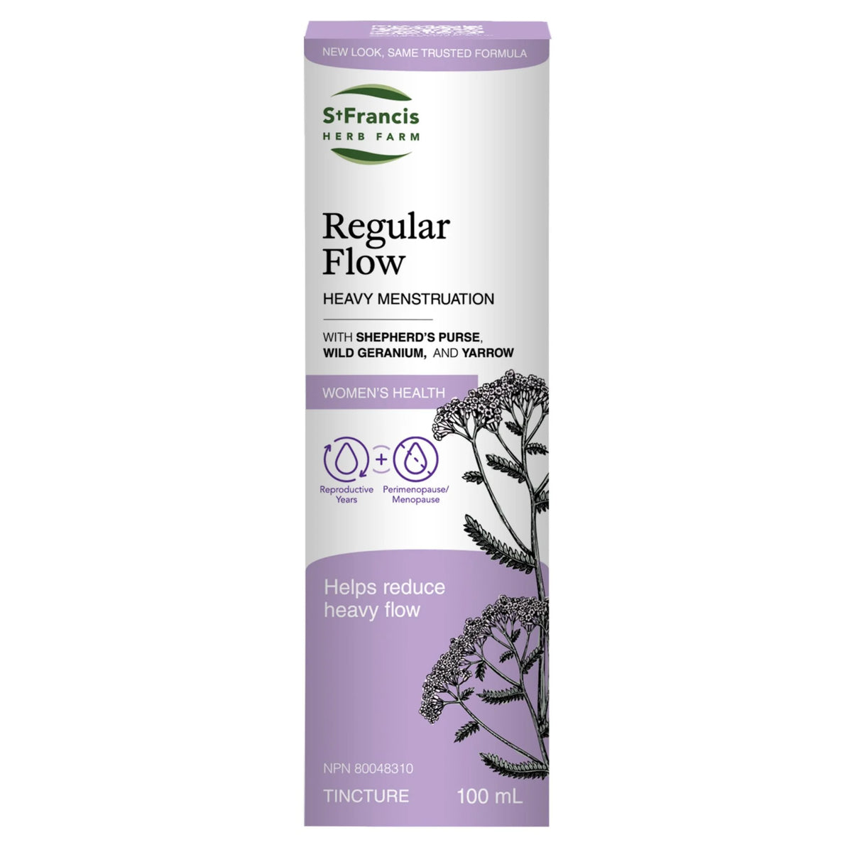 St. Francis Herb Regular Flow 100ml - Nature's Source Inc