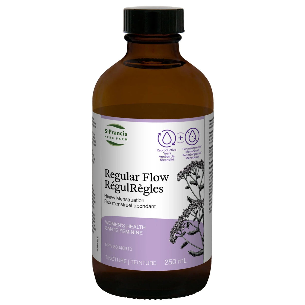 St. Francis Herb Regular Flow 250ml - Nature's Source Inc