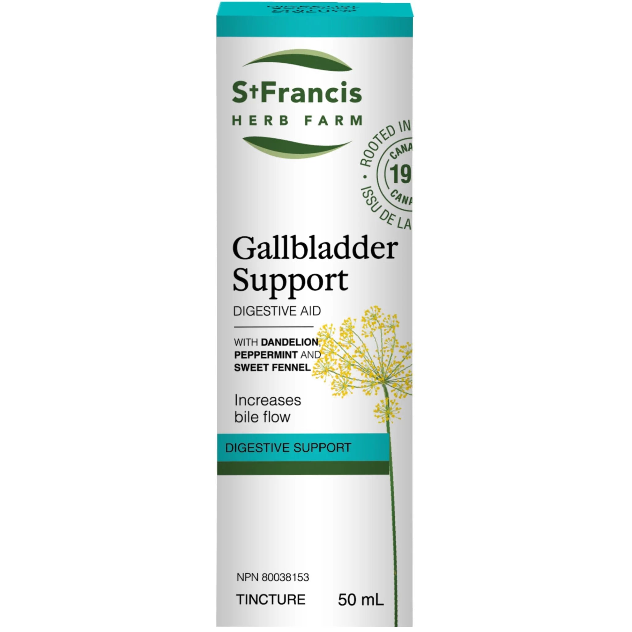 St. Francis Herb Gallbladder Support (Kolesist) 50ml - Nature's Source Inc