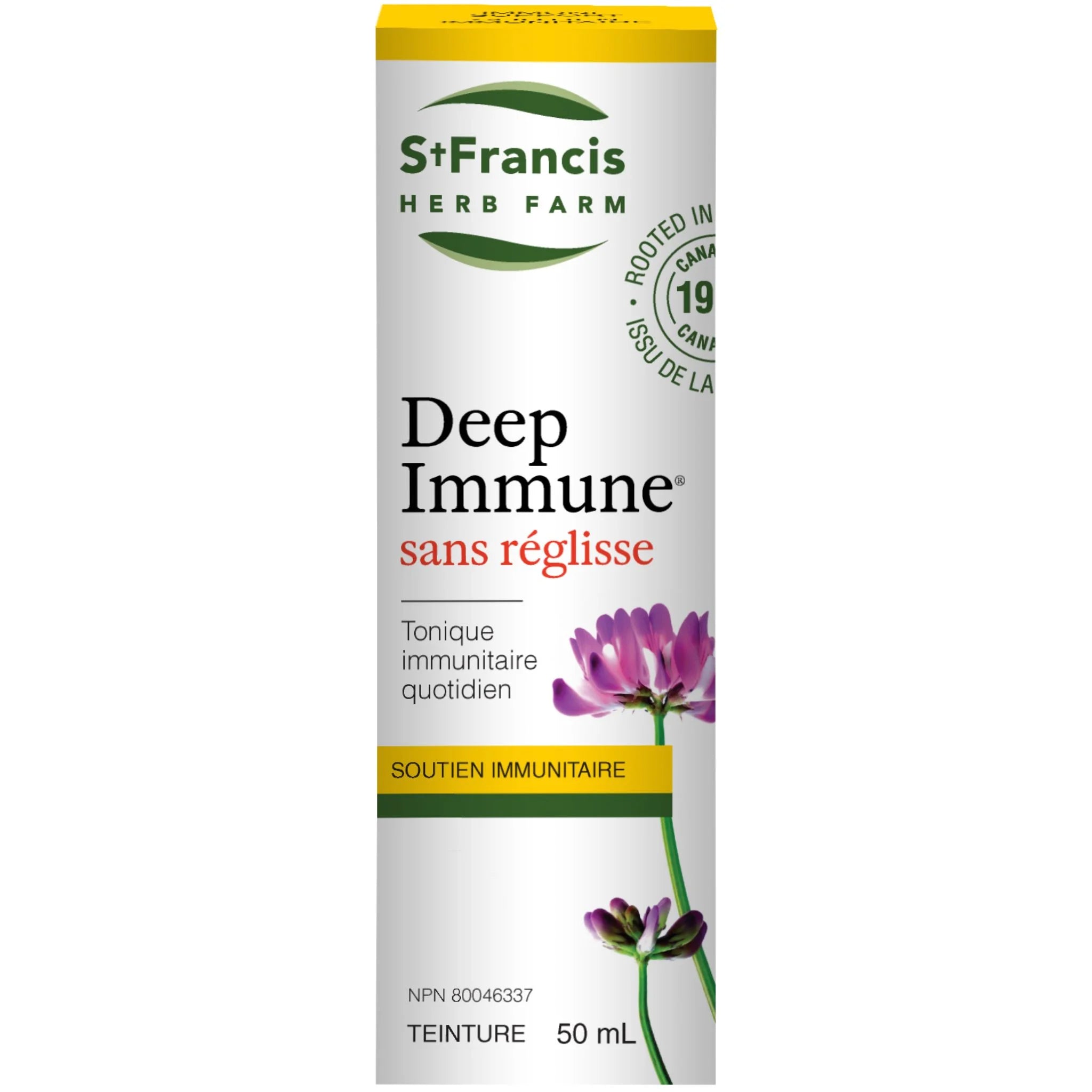 St. Francis Herb Deep Immune Licorice - free 50ml - Nature's Source Inc
