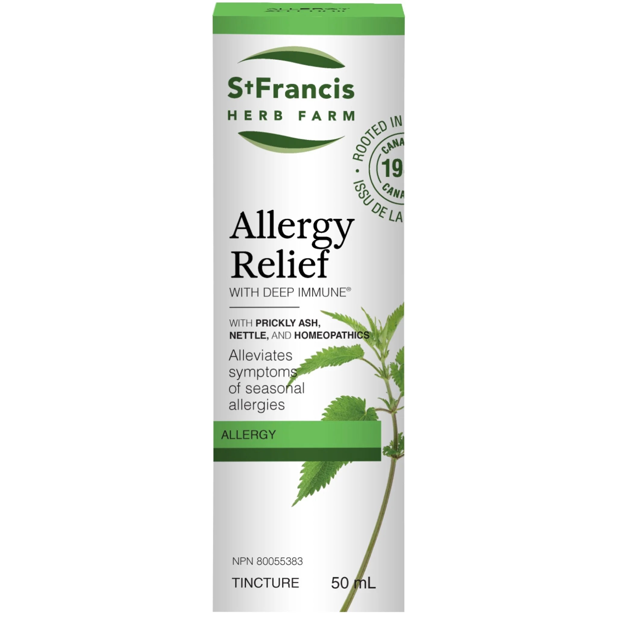 St. Francis Herb Farm Deep Immune for Allergies 50ml - Nature's Source Inc