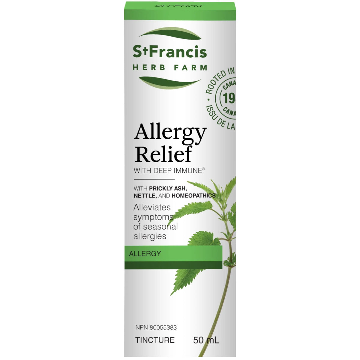 St. Francis Herb Farm Deep Immune for Allergies 50ml - Nature's Source Inc