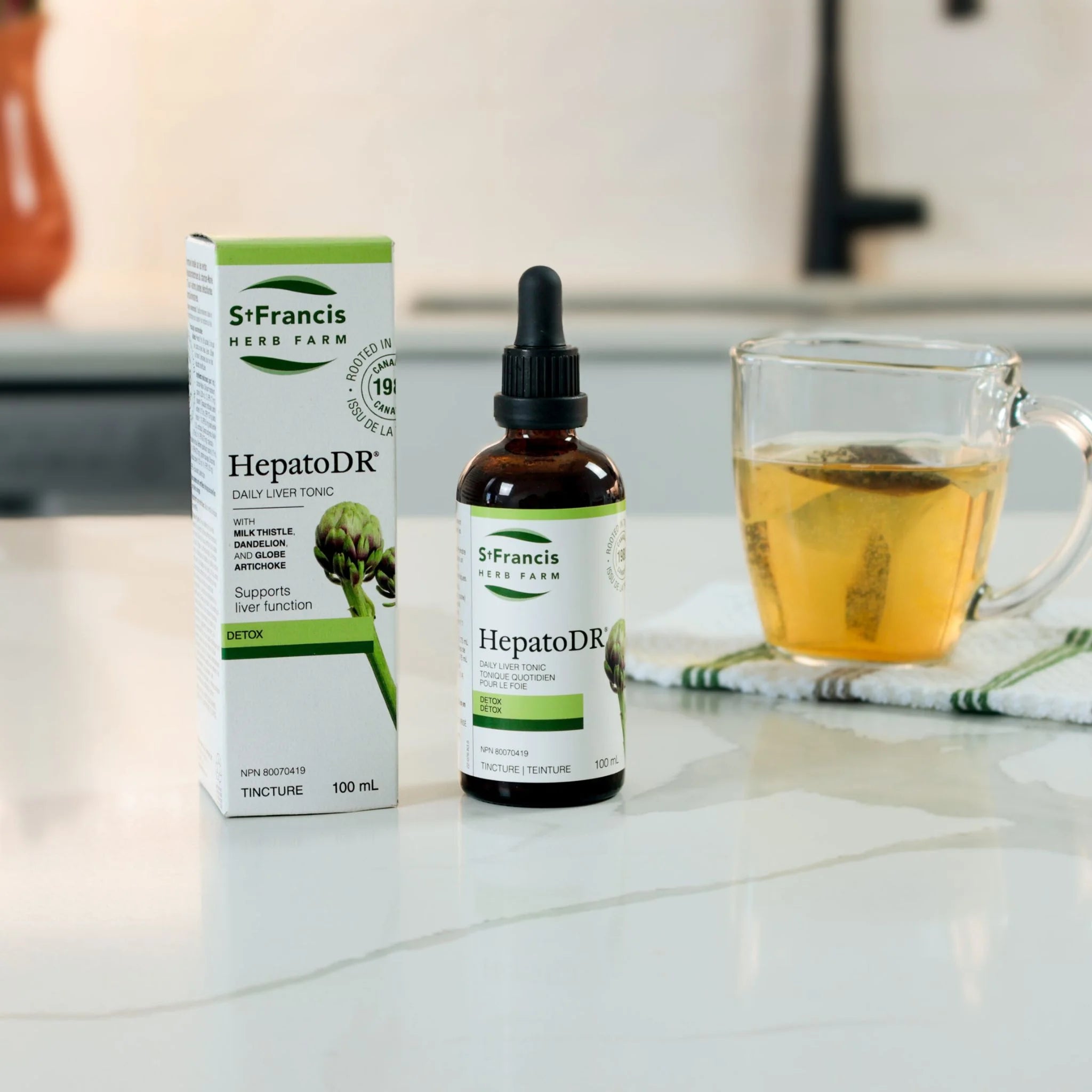 St. Francis Herb Farm Hepato DR 100ml - Nature's Source Inc