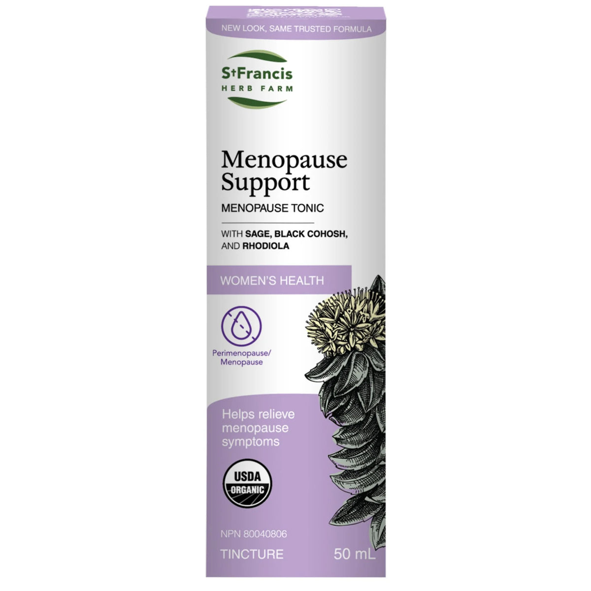 St. Francis Herb Farm Menopause Tonic 50ml - Nature's Source Inc