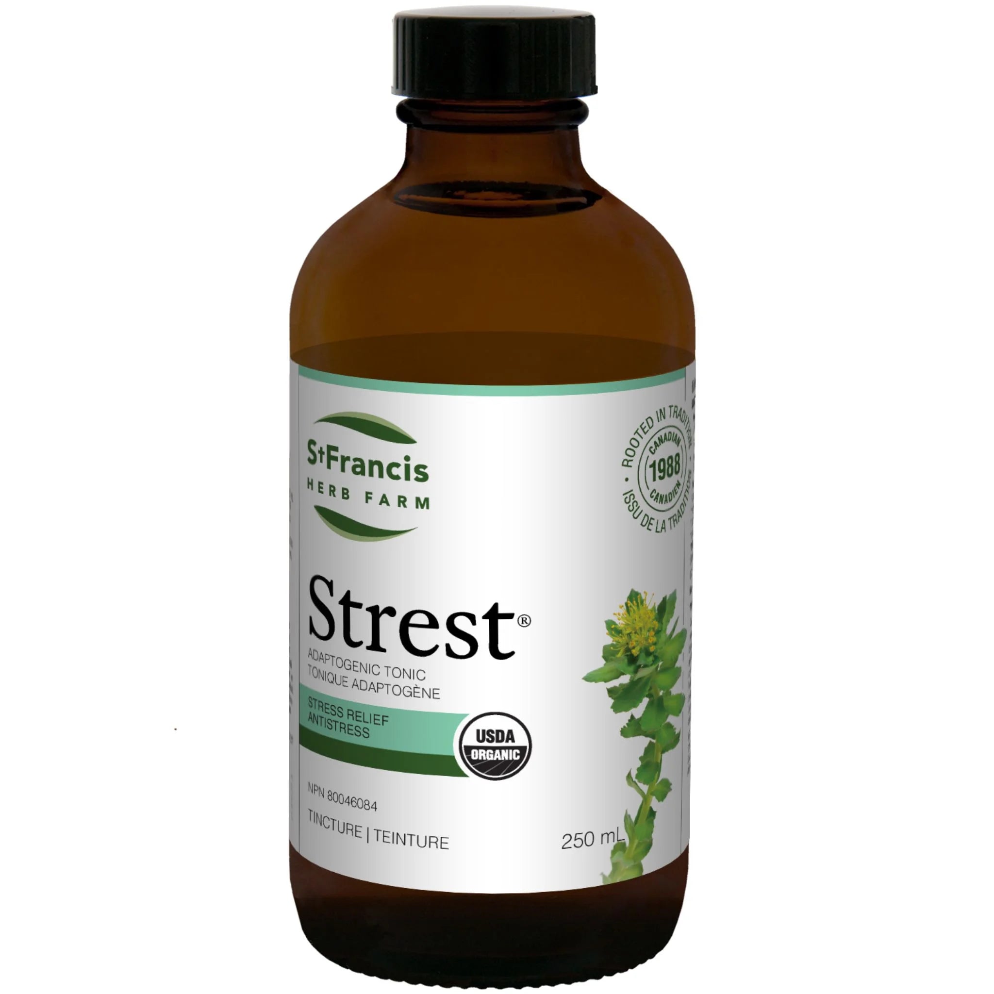 St. Francis Herb Strest 250ml - Nature's Source Inc