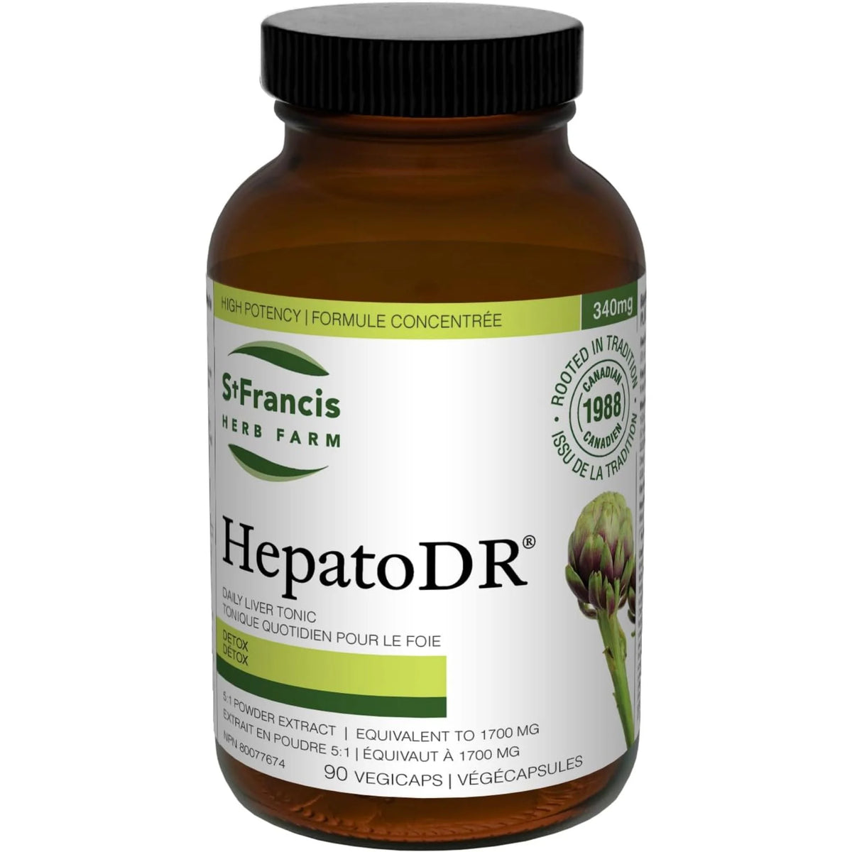 St. Francis Herb HepatoDR 90caps - Nature's Source Inc
