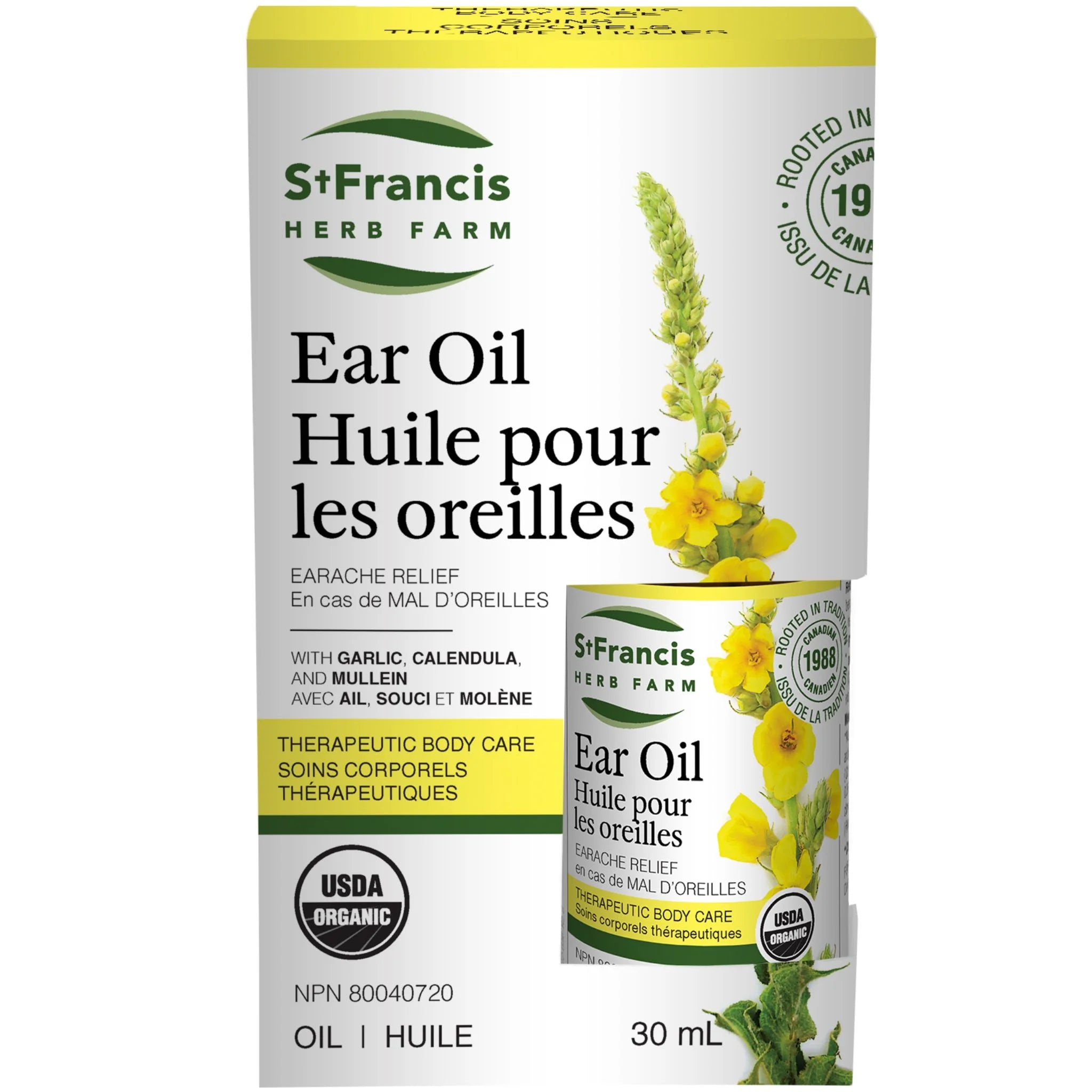 St. Francis Herb Farm Ear Oil 30ml - Nature's Source Inc
