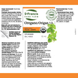 St. Francis Herb Farm Oreganum Plus 1:3 Oil 15ml - Nature's Source Inc