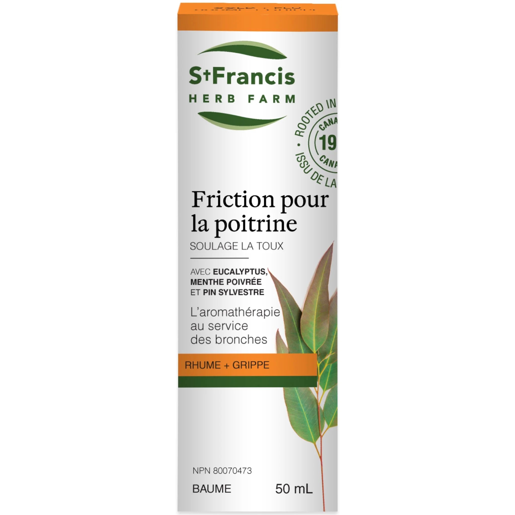 St. Francis Herb Chest Rub 50ml - Nature's Source Inc