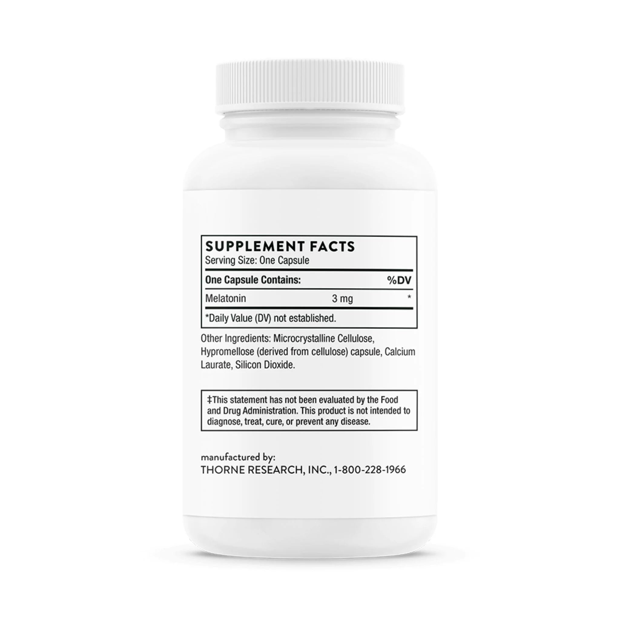 Thorne Melaton-3 60 Capsules