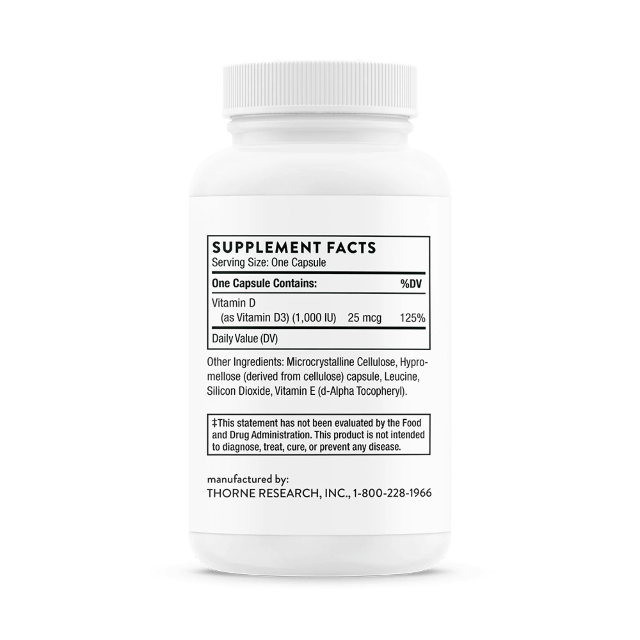 Thorne D-1000 - 90 Capsules