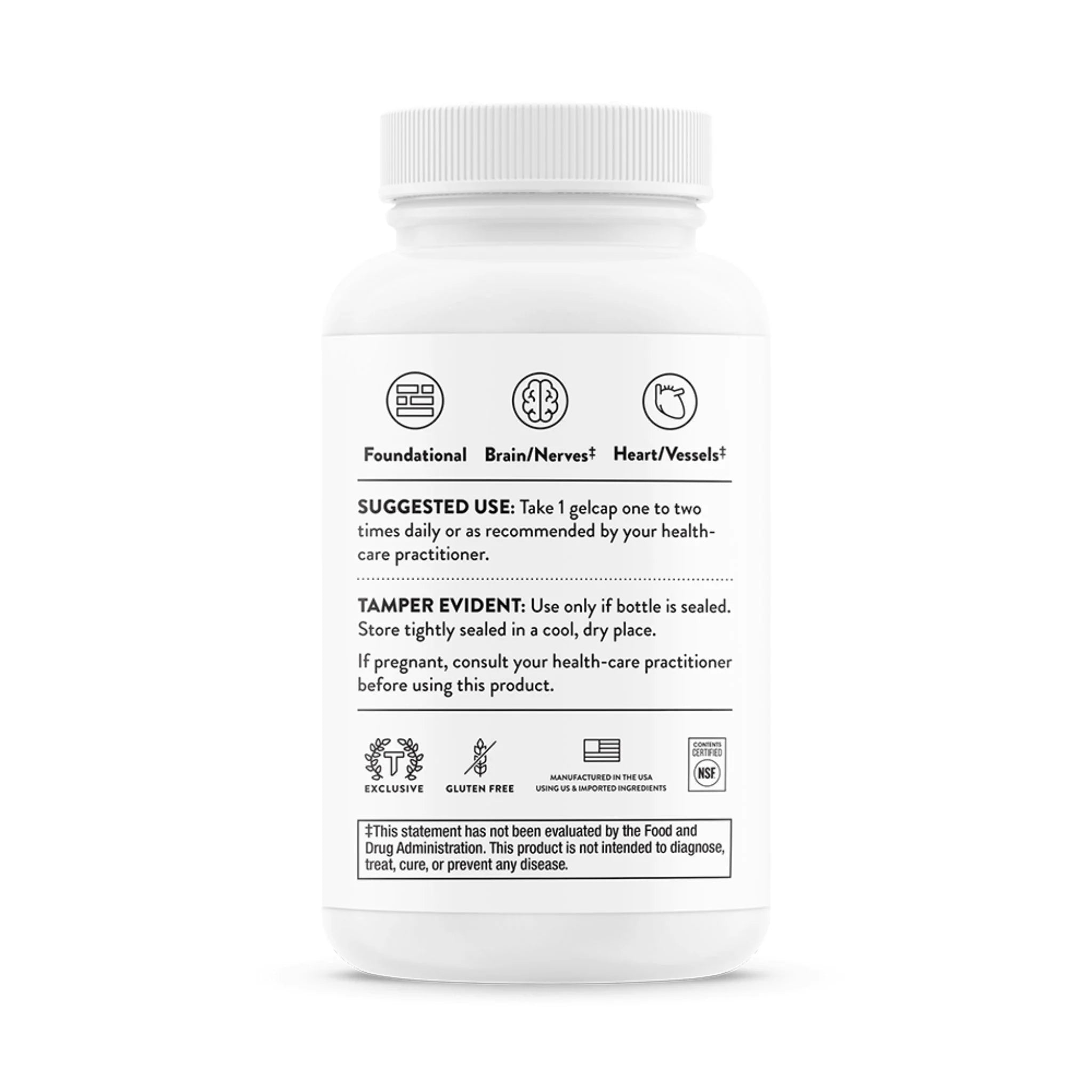 Thorne CoQ10 100mg 60 Capsules
