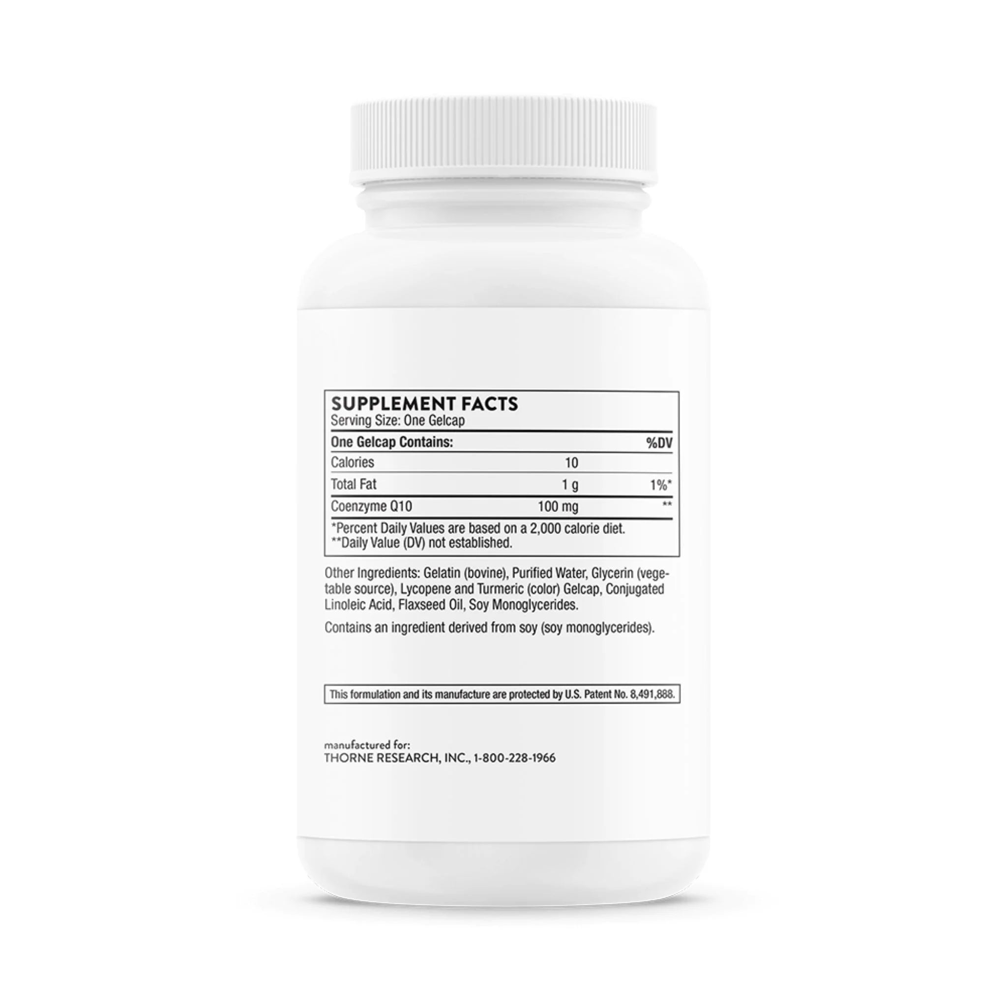 Thorne CoQ10 100mg 60 Capsules