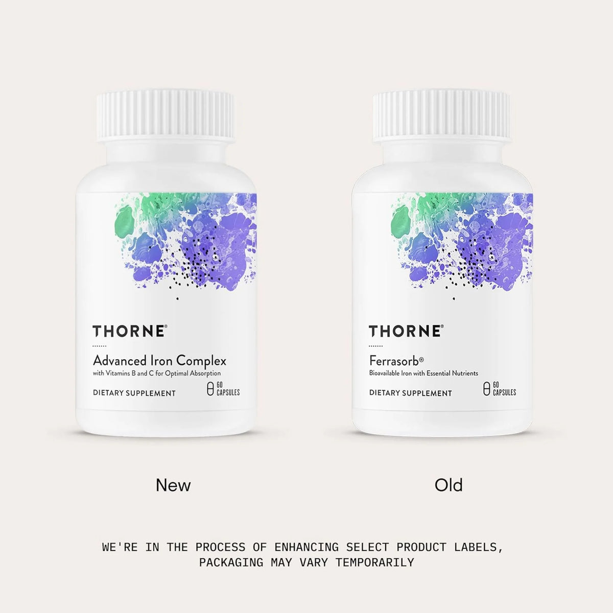 Thorne Ferrasorb - 60 Capsules - Nature's Source Inc