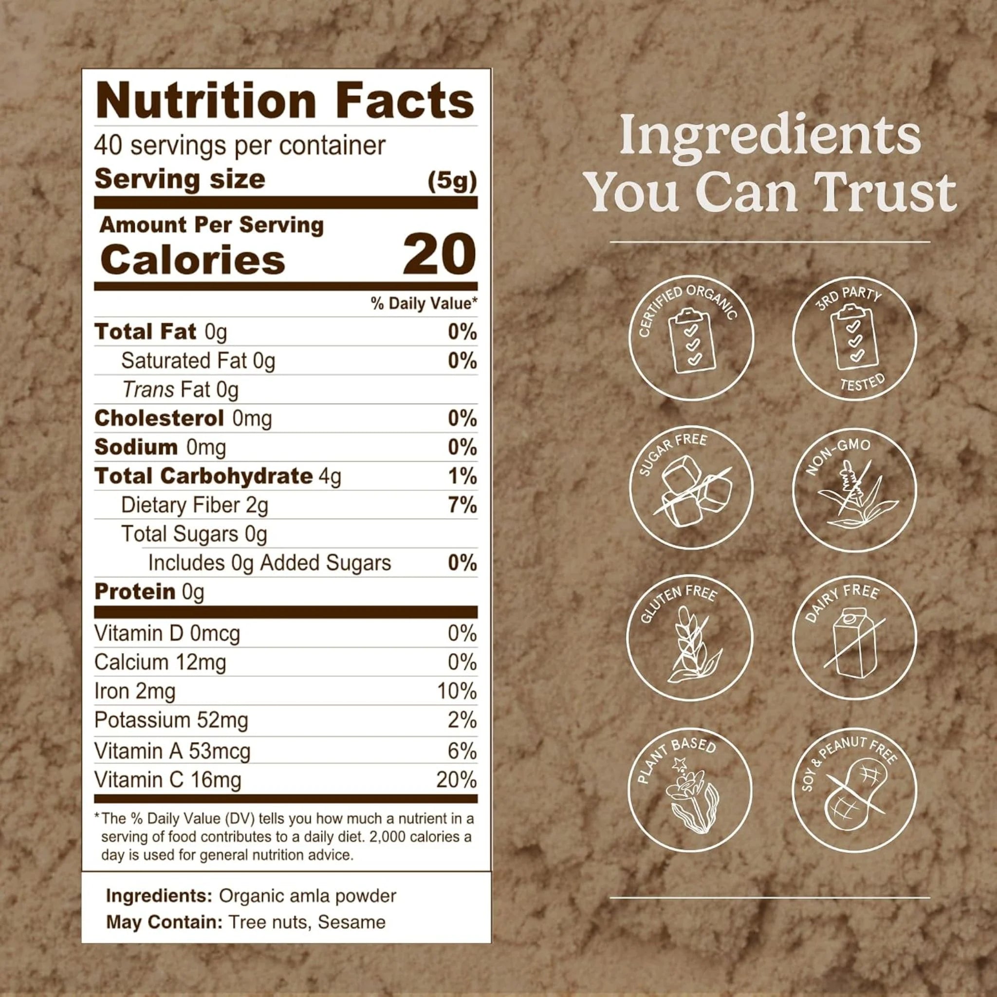 Organic Traditions Amla Powder - 200g