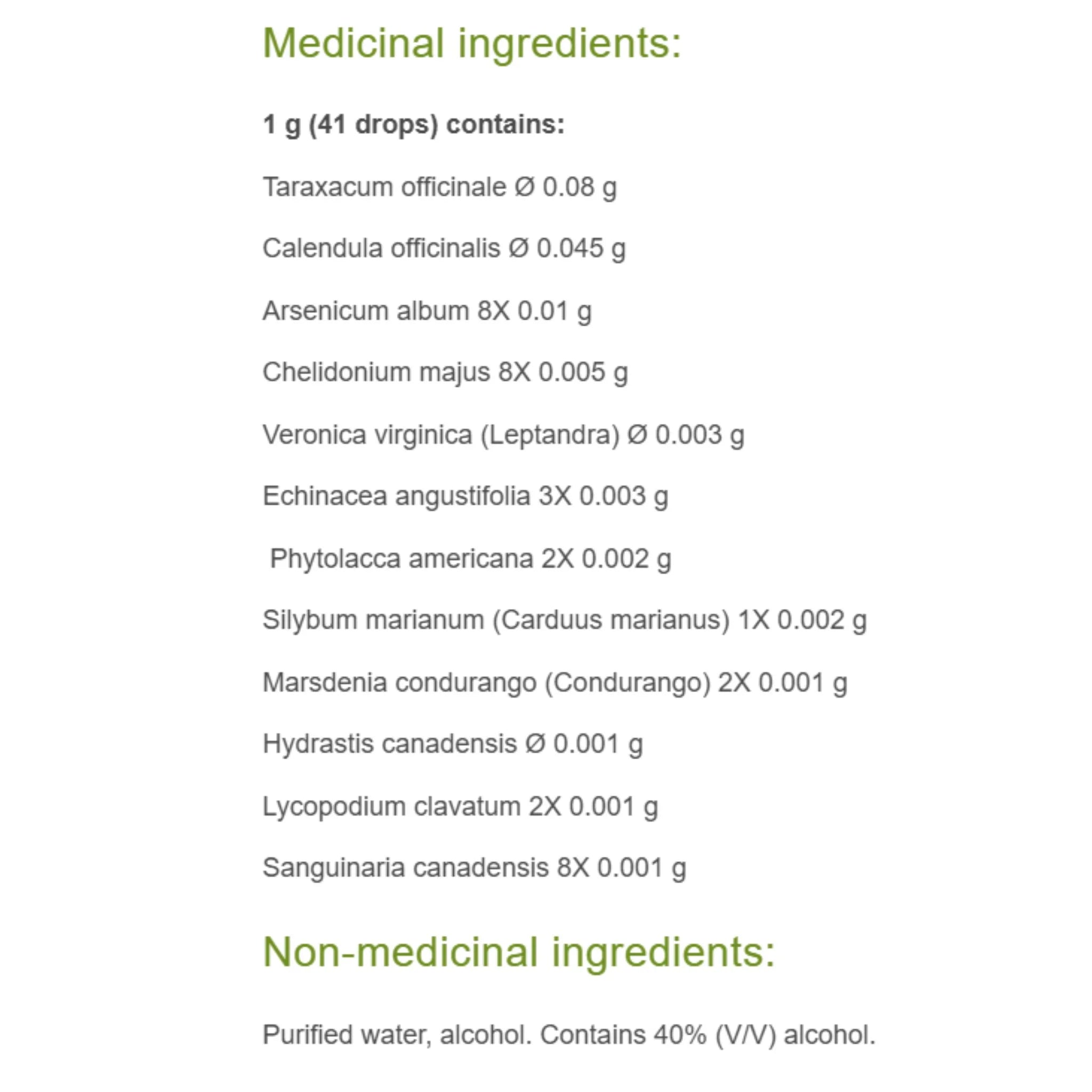 Pascoe Canada Lymphdiaral Drops 50 ml - Nature's Source Inc