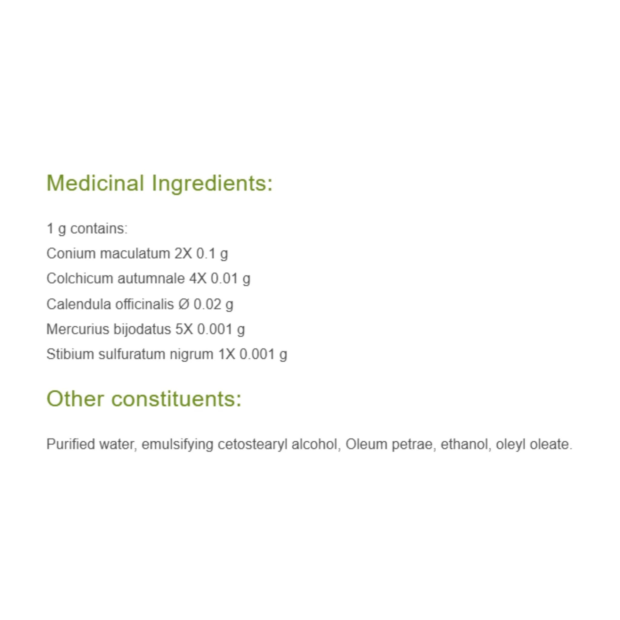 Pascoe Canada Lymphdiaral Cream 100g - Nature's Source Inc