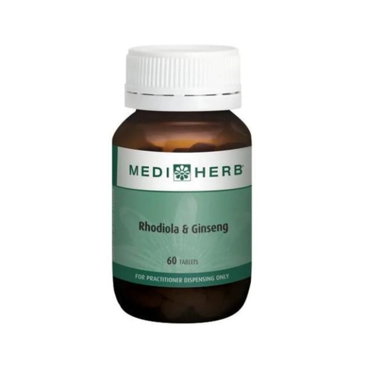 MediHerb Rhodiola & Ginseng 60 Tablets