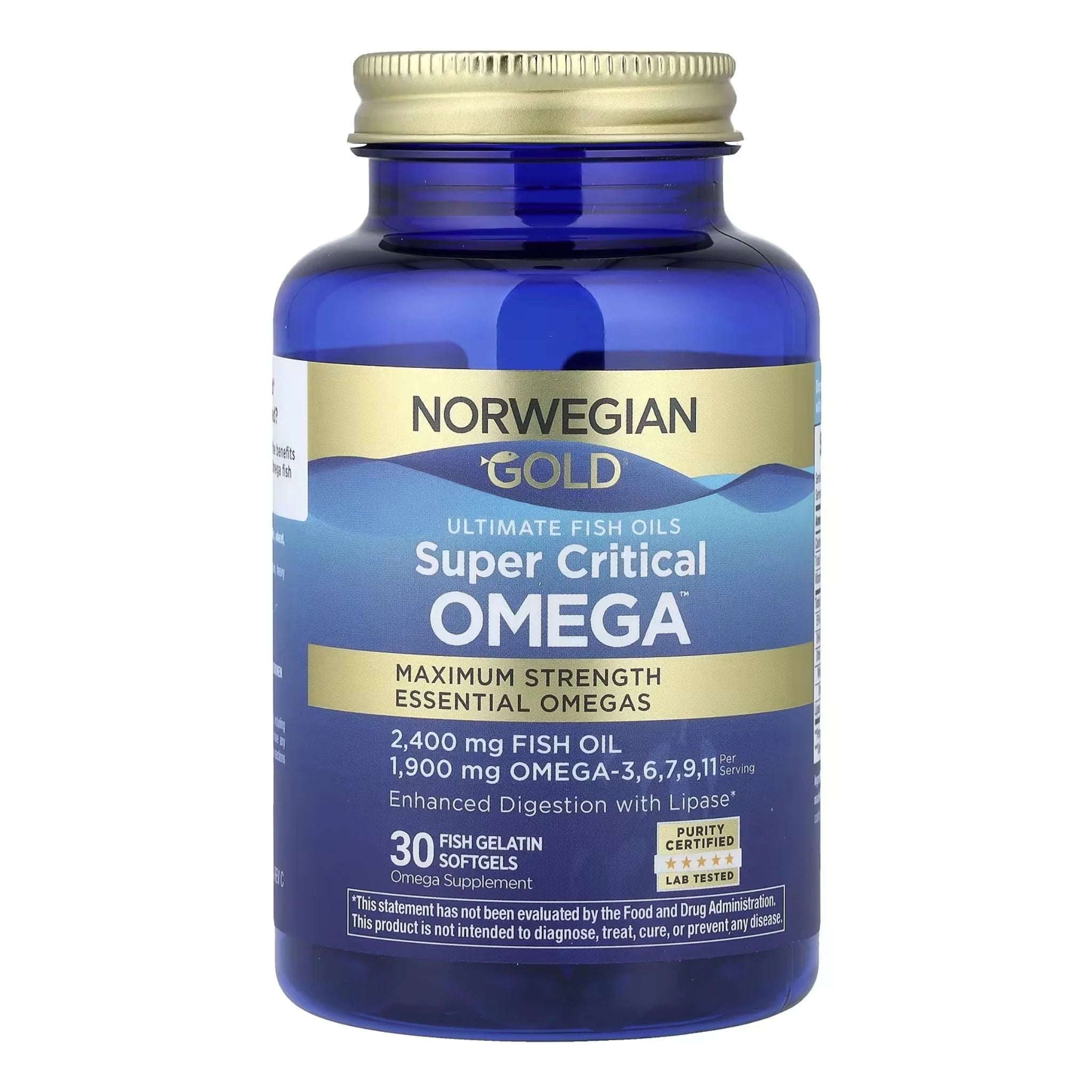 Renew Life Norwegian Gold Super Critical Omega 30 Softgels - Nature's Source Inc