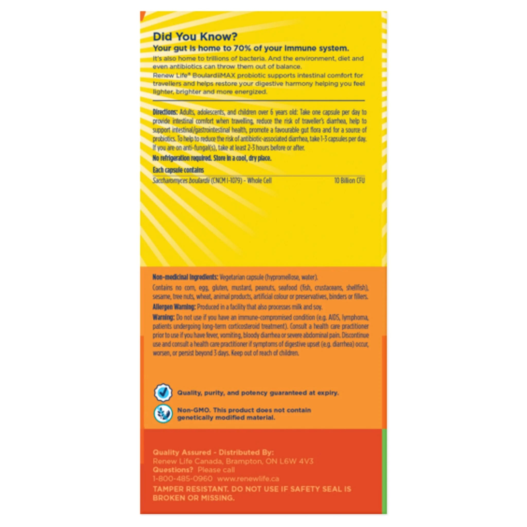 Renew Life BoulardiiMAX - 30 Veg Capsules - Nature's Source Inc