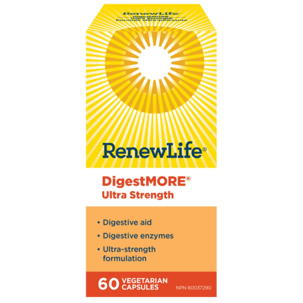 Renew Life DigestMORE ULTRA 60 Veg-Caps