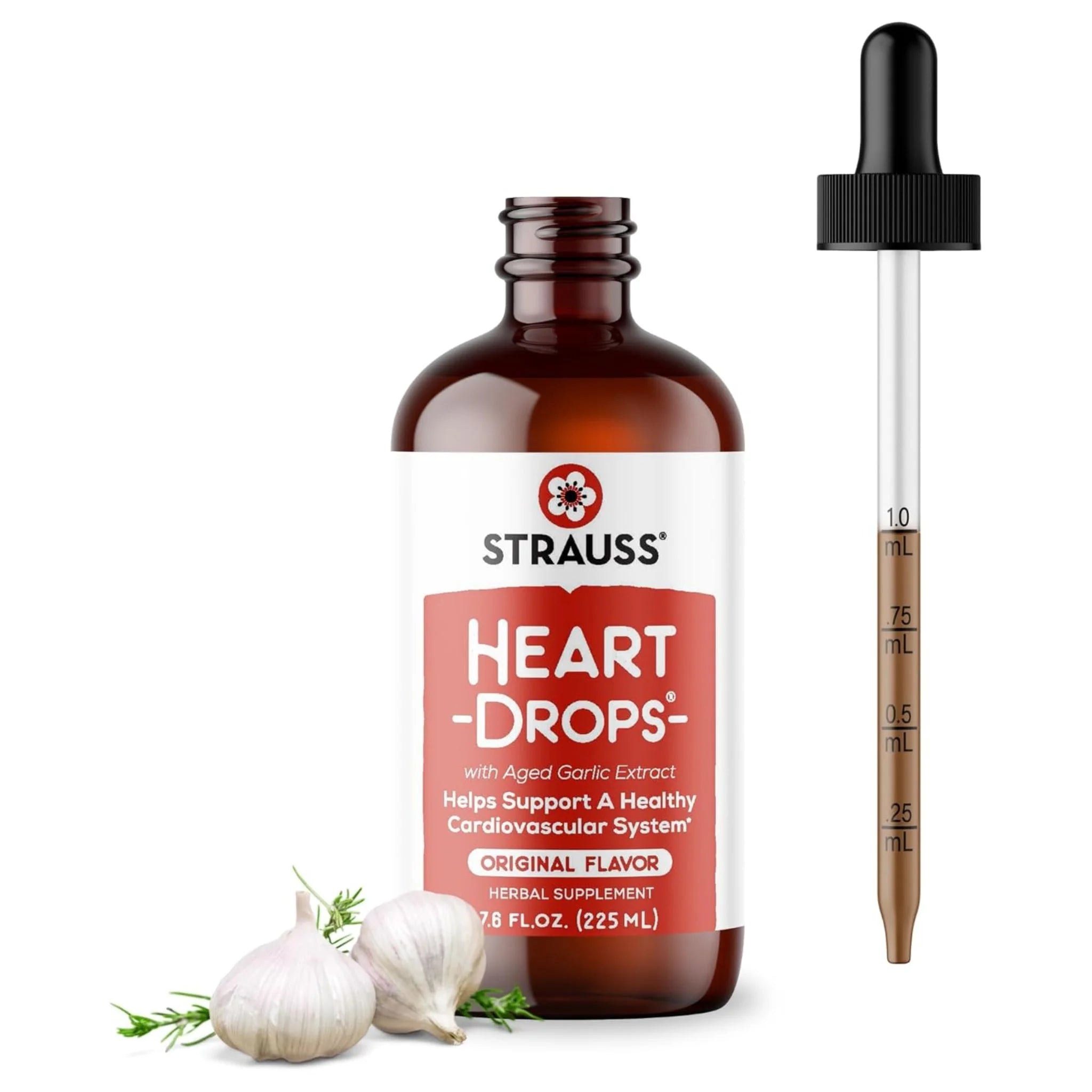 Strauss Heartdrops Original (225ml) - Nature's Source Inc