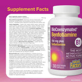 Natural Factors Biocoenzymated Benfotiamine B1 30c