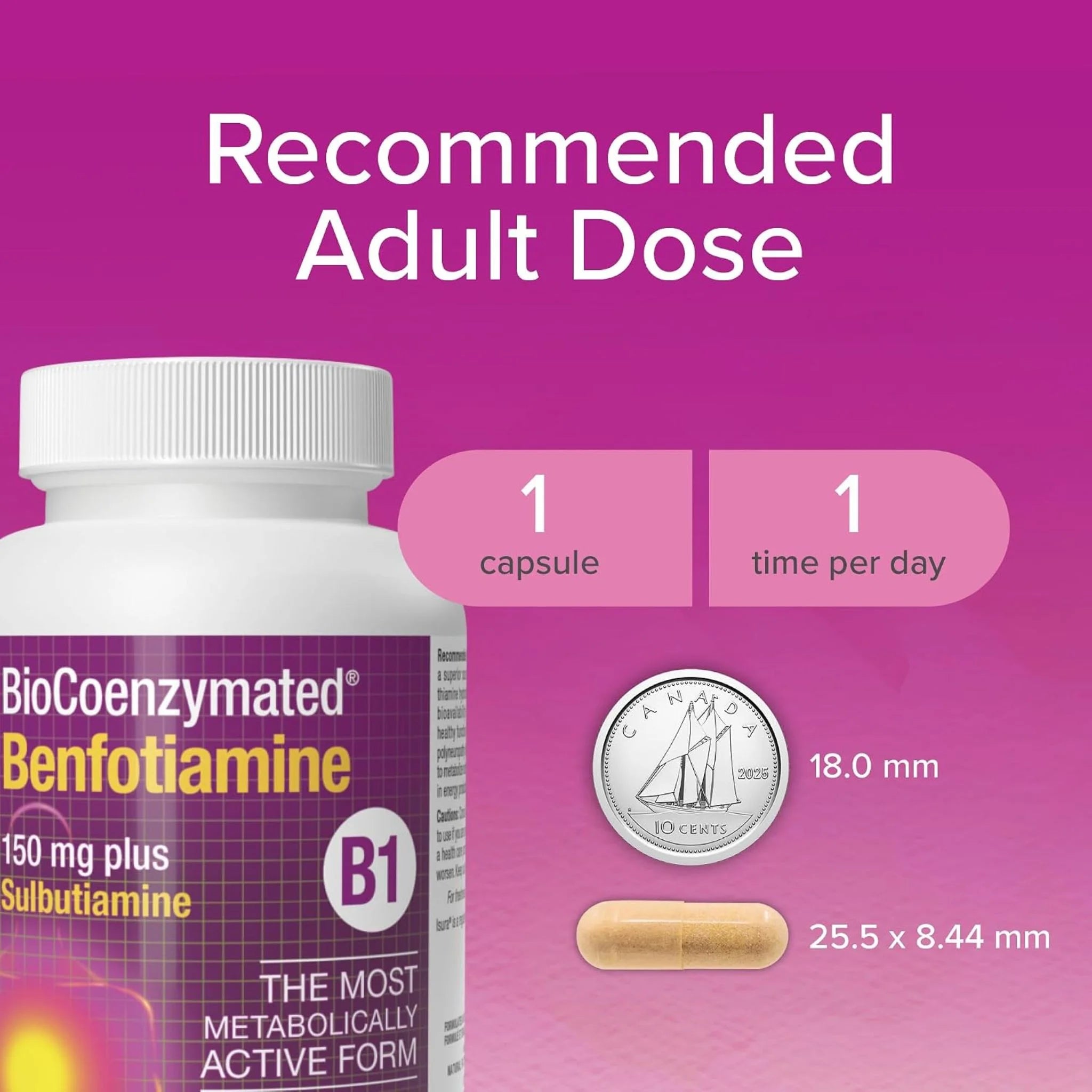 Natural Factors Biocoenzymated Benfotiamine B1 30c