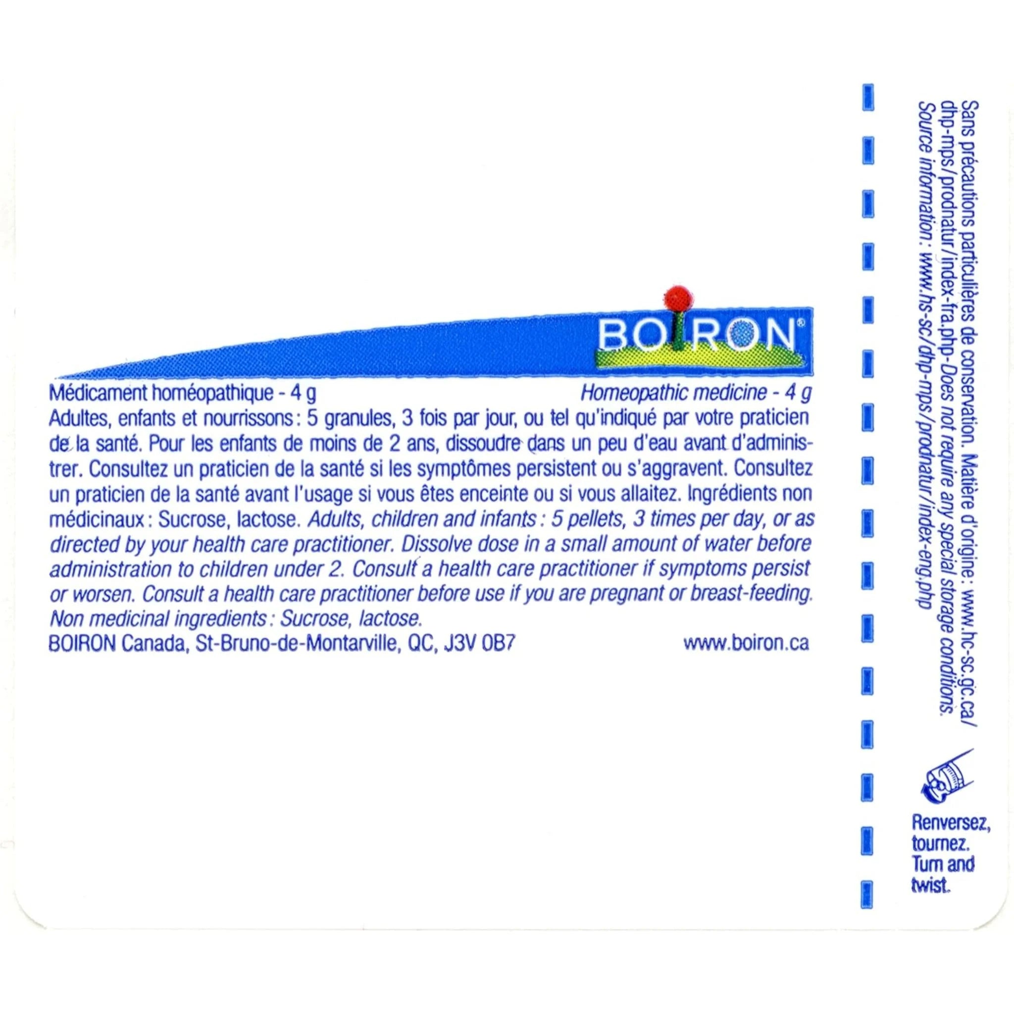 Boiron Gelsemium Sempervirens 30ch