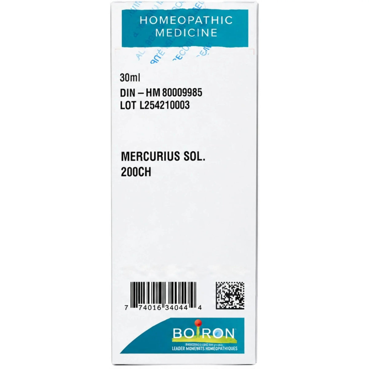 Boiron Mercurius Solubilis 200CH Liquid 30mL