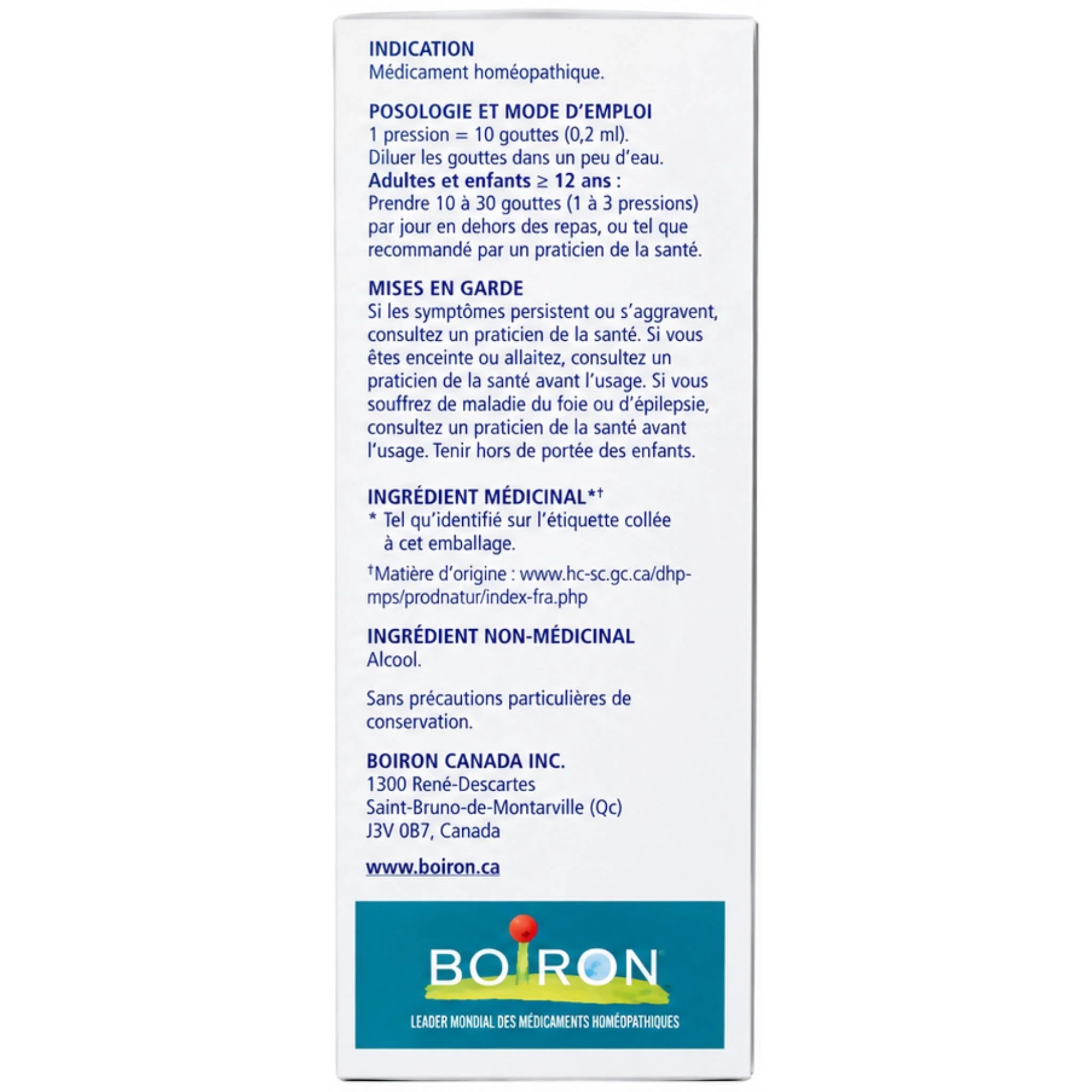 Boiron Mercurius Solubilis 200CH Liquid 30mL