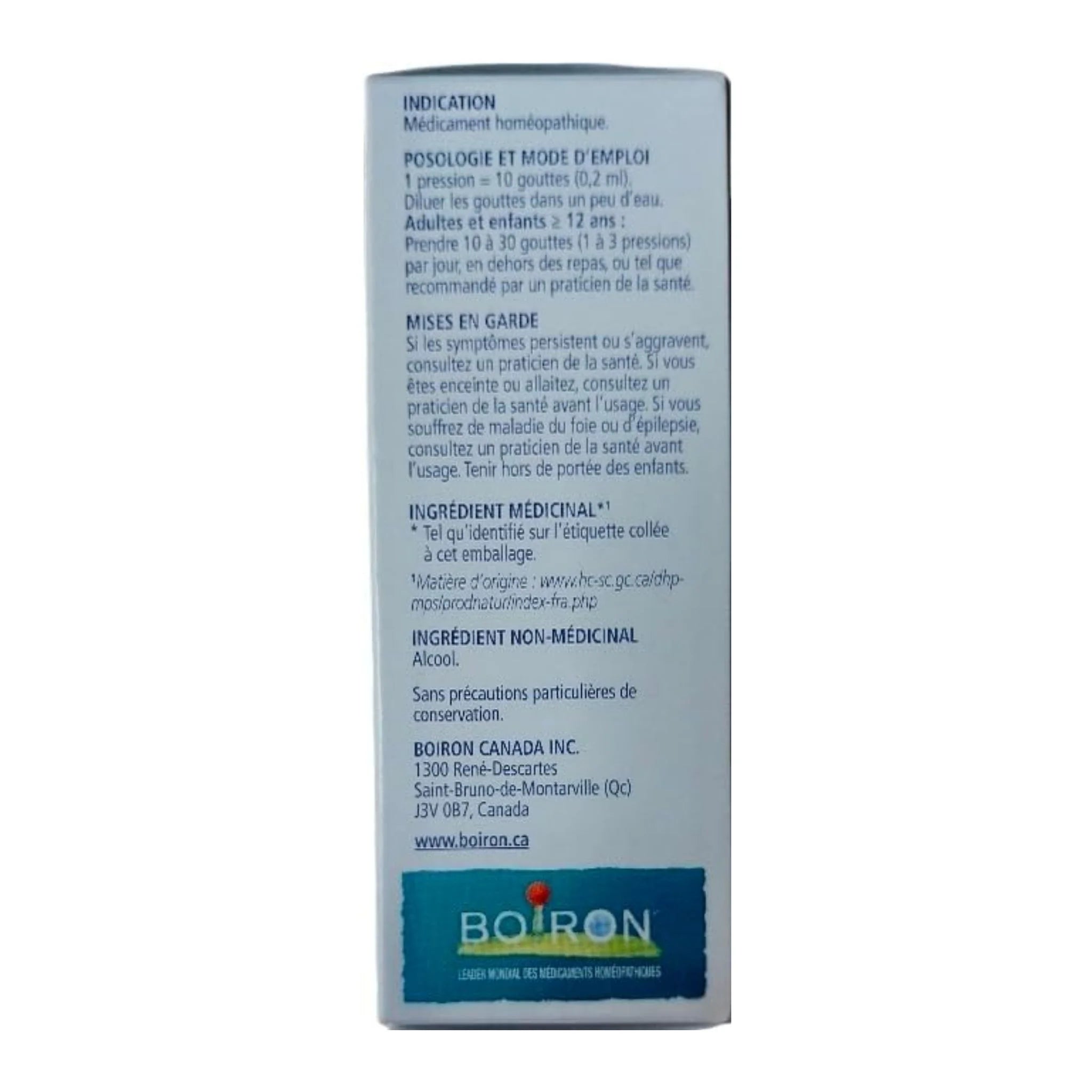 Boiron Aesculus Hip 30ch 30ml - Nature's Source Inc