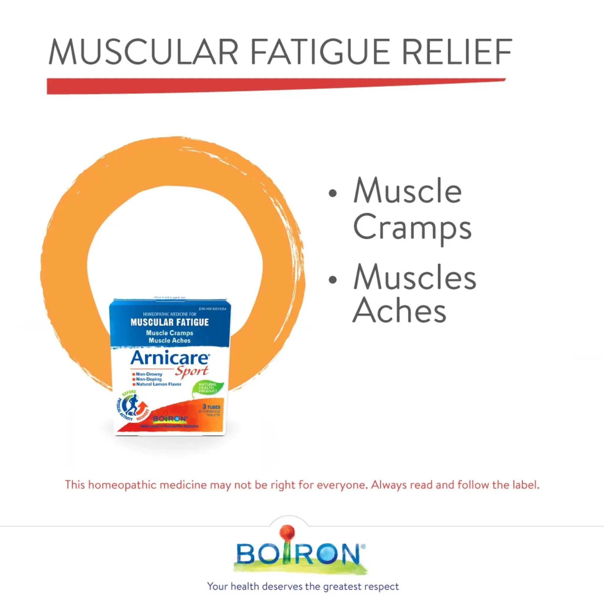 Boiron Arnicare Sport 33 C-T 3 Tubes