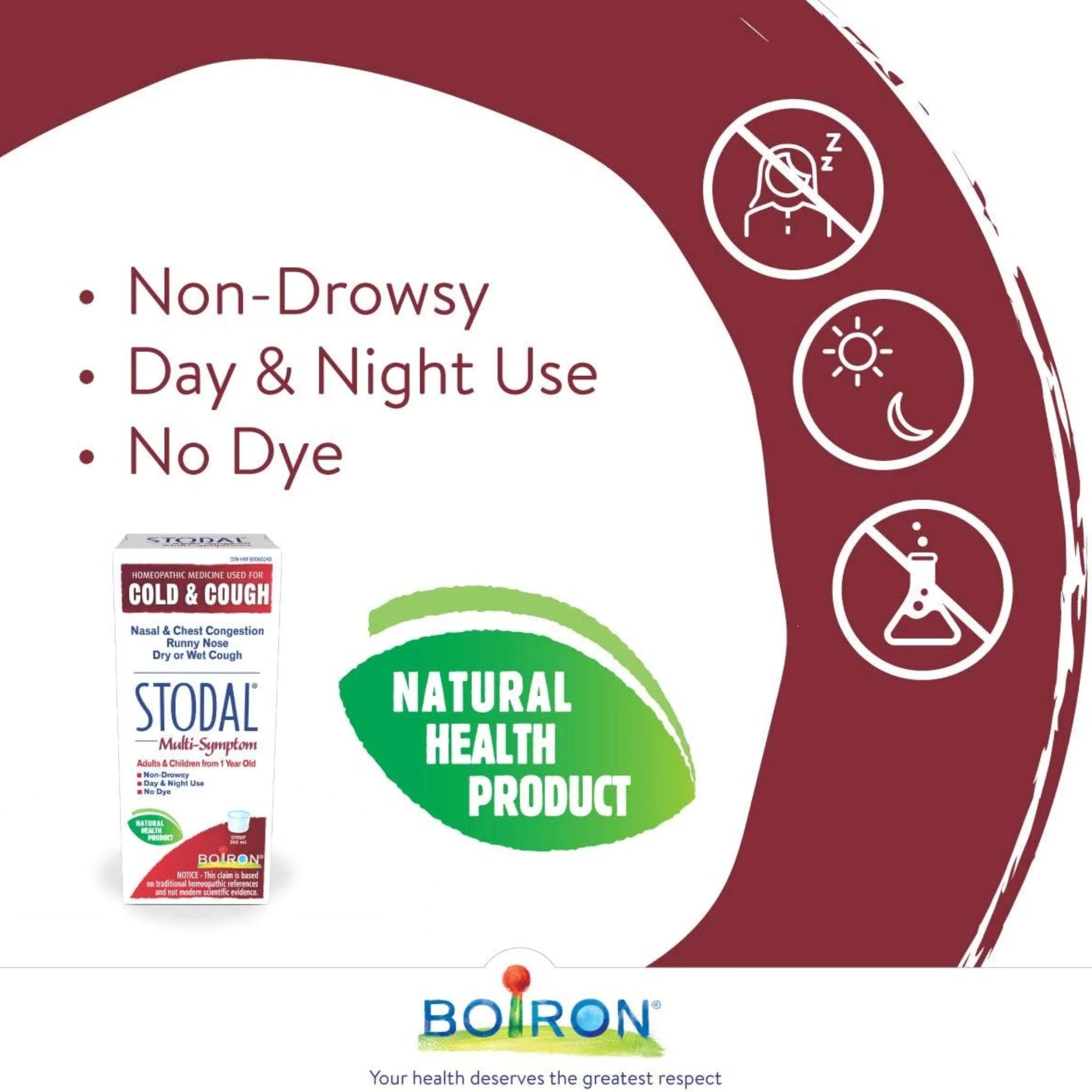 Boiron Stodal Cold & Cough 200ml