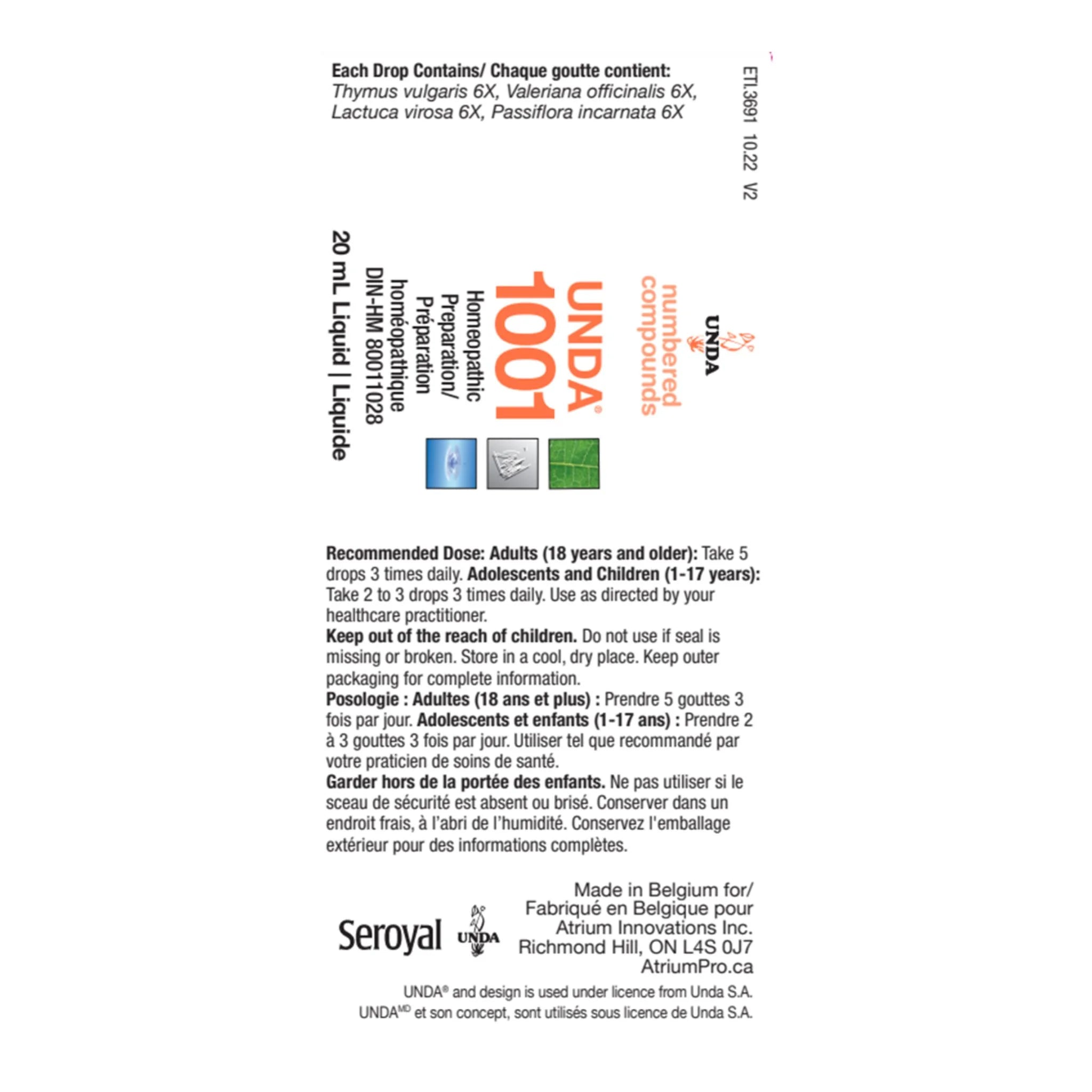 Unda 1001 - 20mL