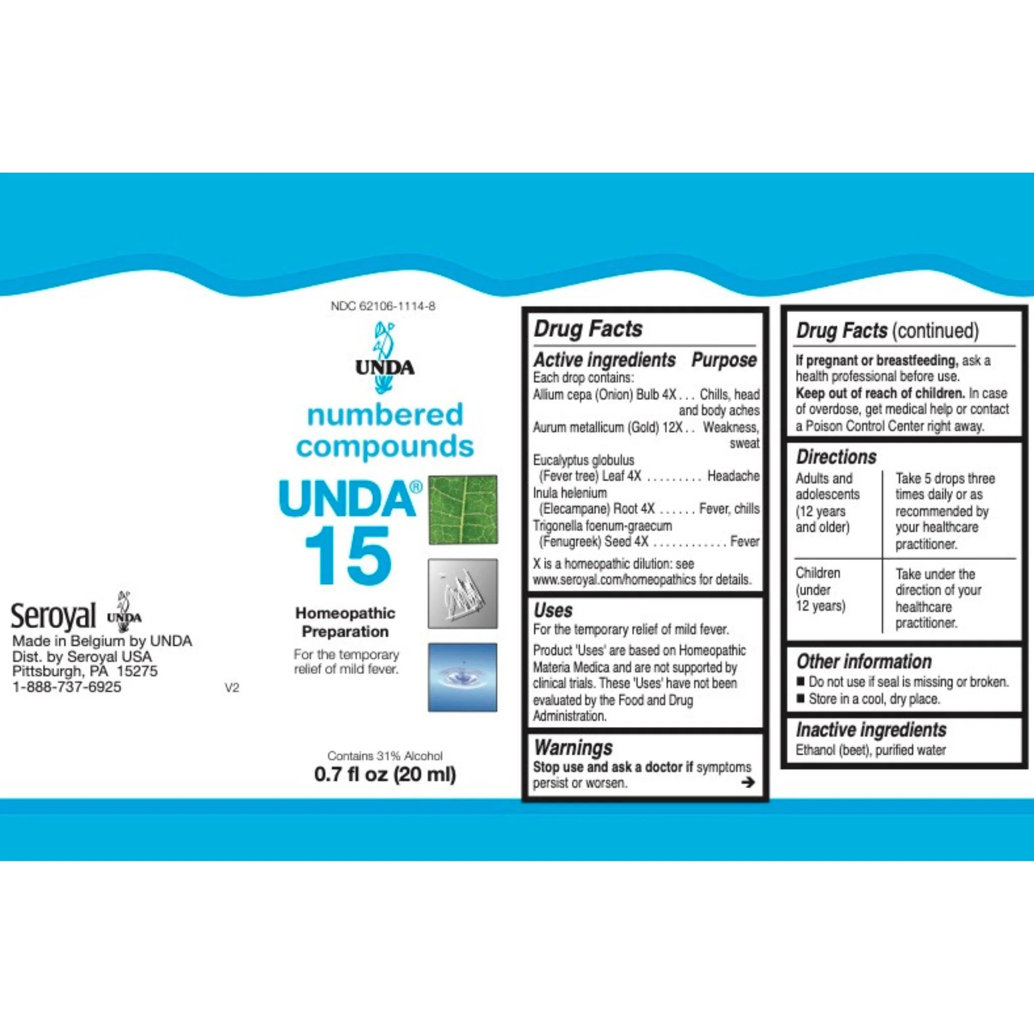UNDA 15 20ml