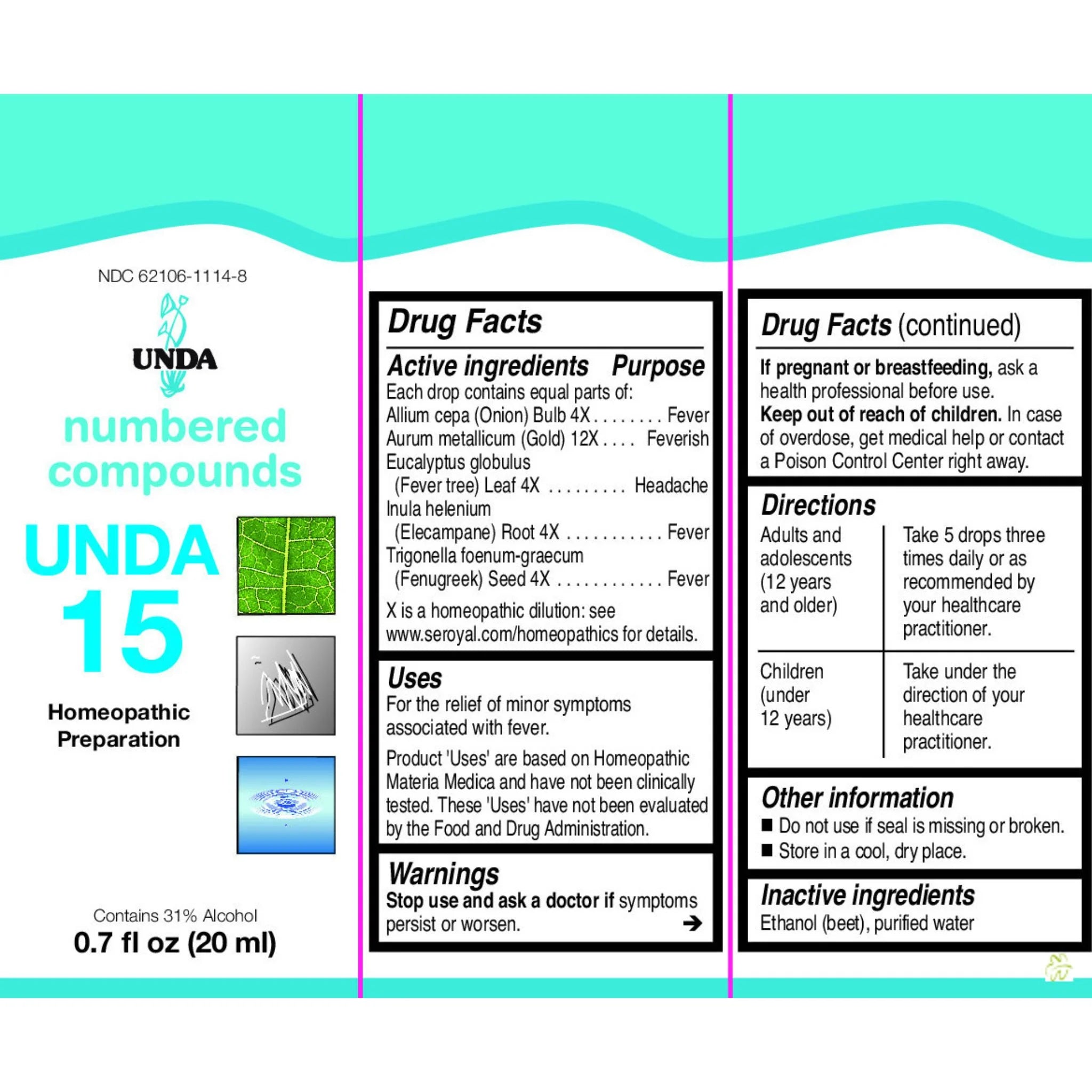UNDA 15 20ml