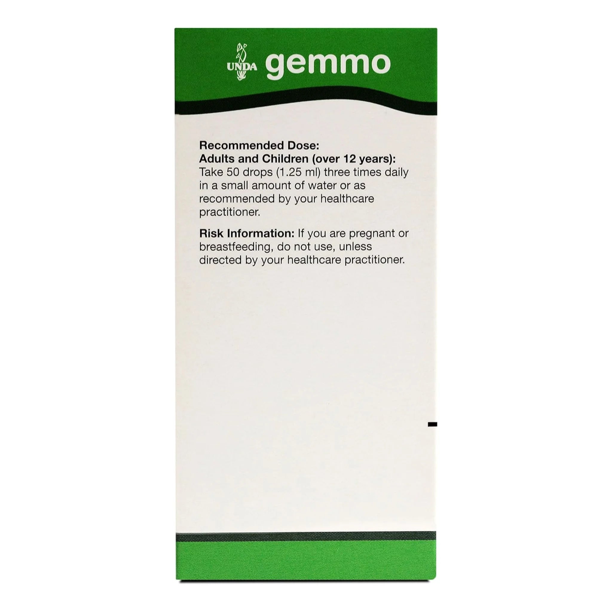 UNDA Gemmotherapy Ribes Nigrum 125ml - Nature's Source Inc