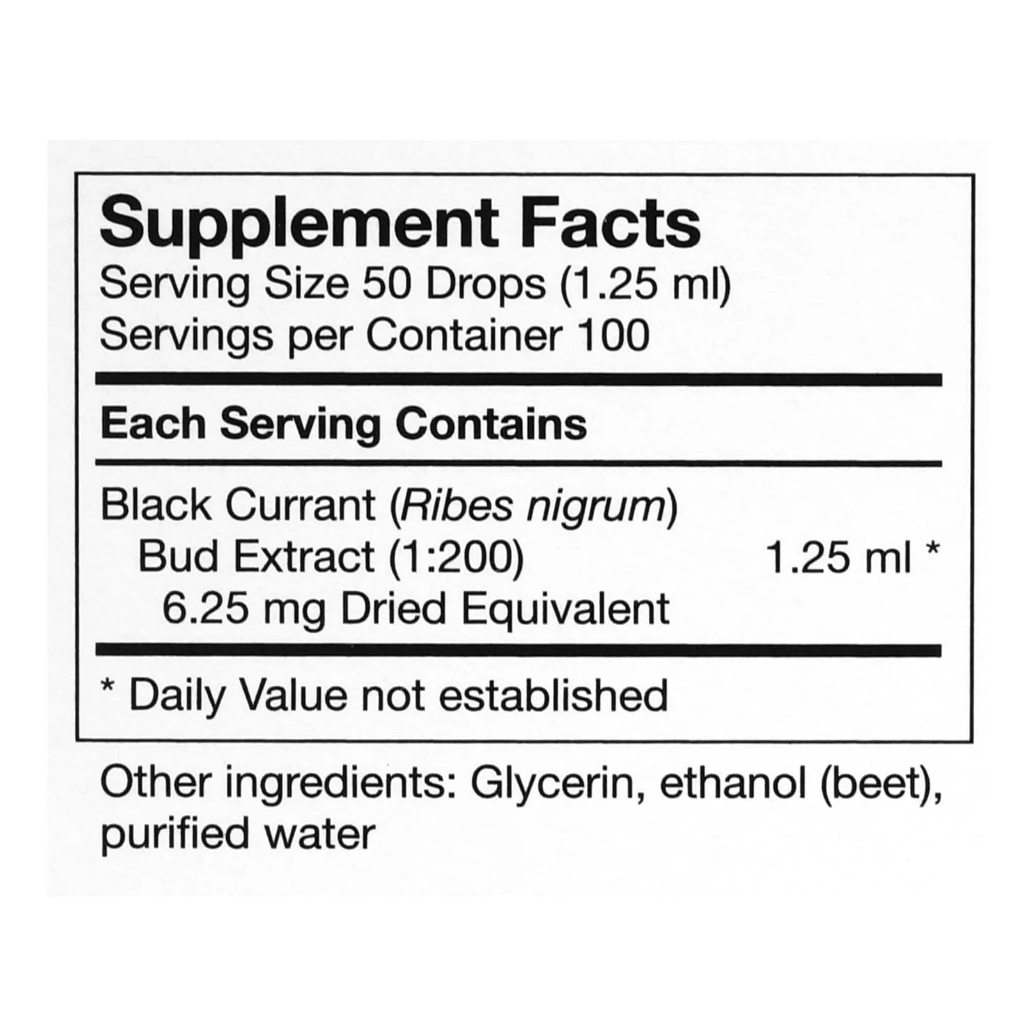 UNDA Gemmotherapy Ribes Nigrum 125ml - Nature's Source Inc