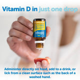 Ddrops 1000IU Liquid Vitamin D3 365 Drops