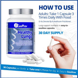 CanPrev Healthy Lungs 90 Vegan Capsules - Nature's Source Inc