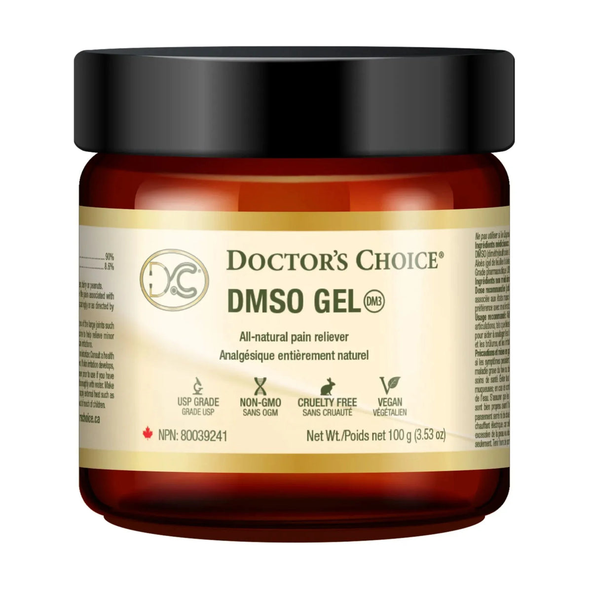 Doctor's Choice DMSO Gel 100g