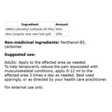 Doctor's Choice DMSO Gel 100g